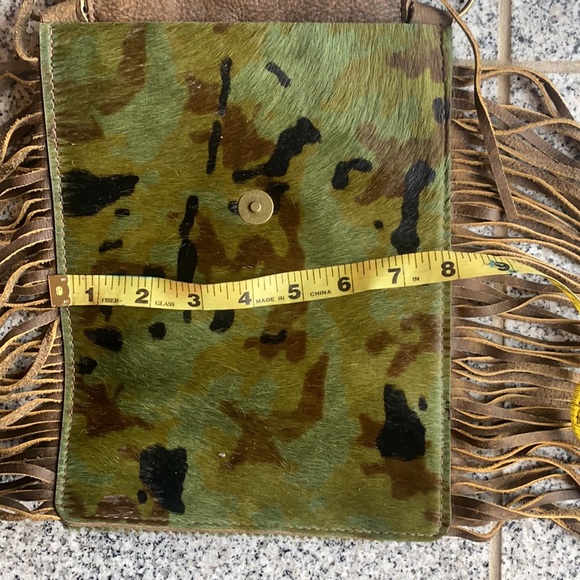 Leather Crossbody Bag - Picture 6 of 12